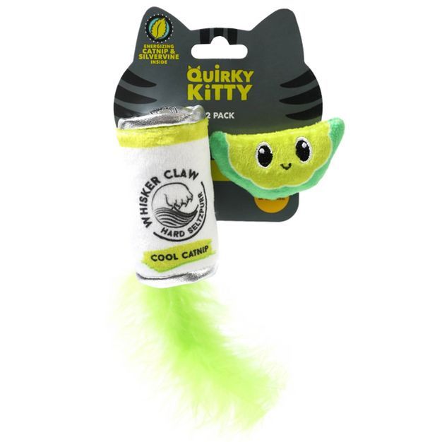 Quirky Kitty hard Seltzpurr Cat Toy - 2pk | Target