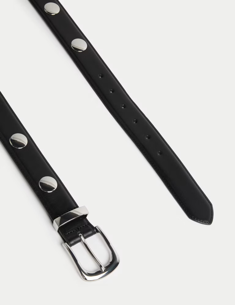 Leather Studded Belt | Marks & Spencer (UK)