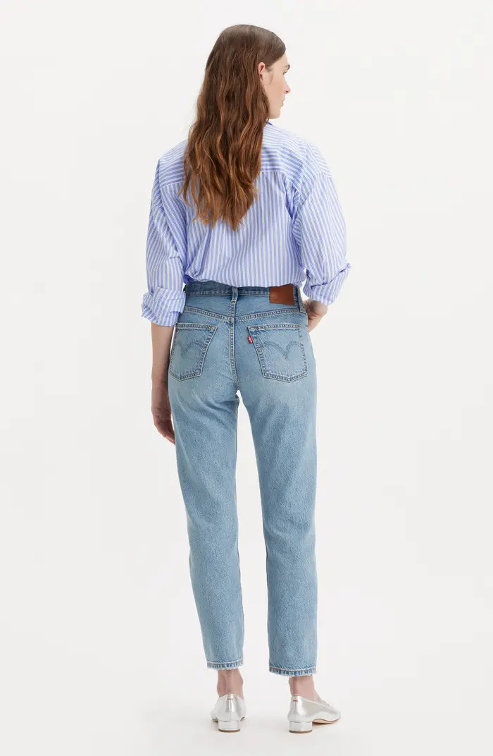 Levi's® 501® High Waist Crop Straight Leg Jeans | Nordstrom | Nordstrom