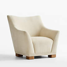 Bianca Accent Chair by Laura Harrier and Tiffany Howell | Crate & Barrel | Crate & Barrel