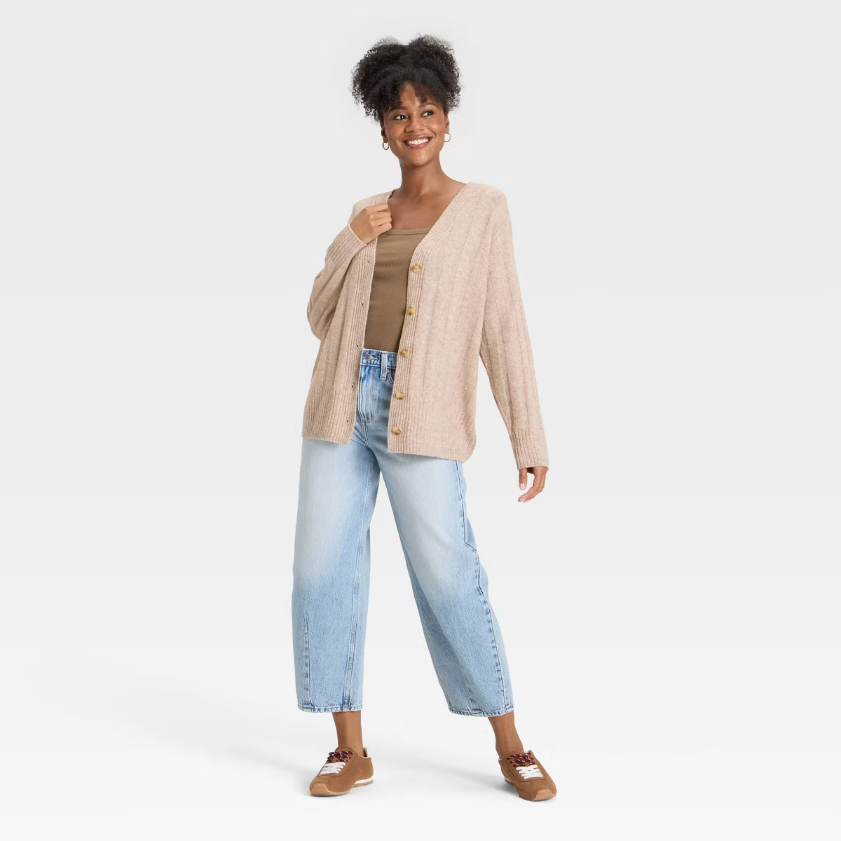 Women's Knit Ribbed Cardigan - Universal Thread™ | Target