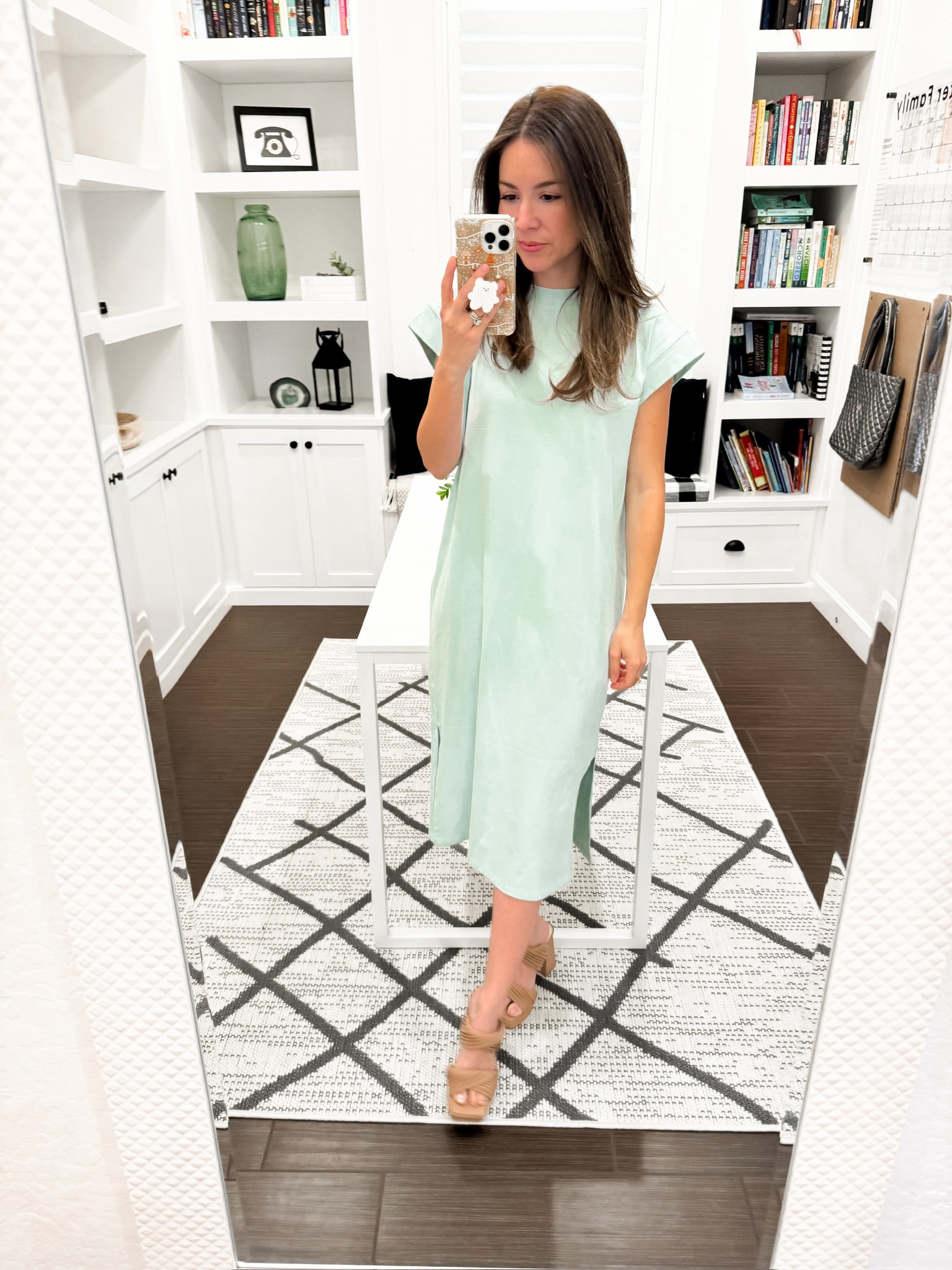 Spring outfit ideas - Target dress - shirt dress - mint dress - spring dress - spring outfit - dress outfit - spring fashion - petite fashion - target spring arrivals - spring midi dress 



#LTKstyletip #LTKSeasonal #LTKfindsunder50