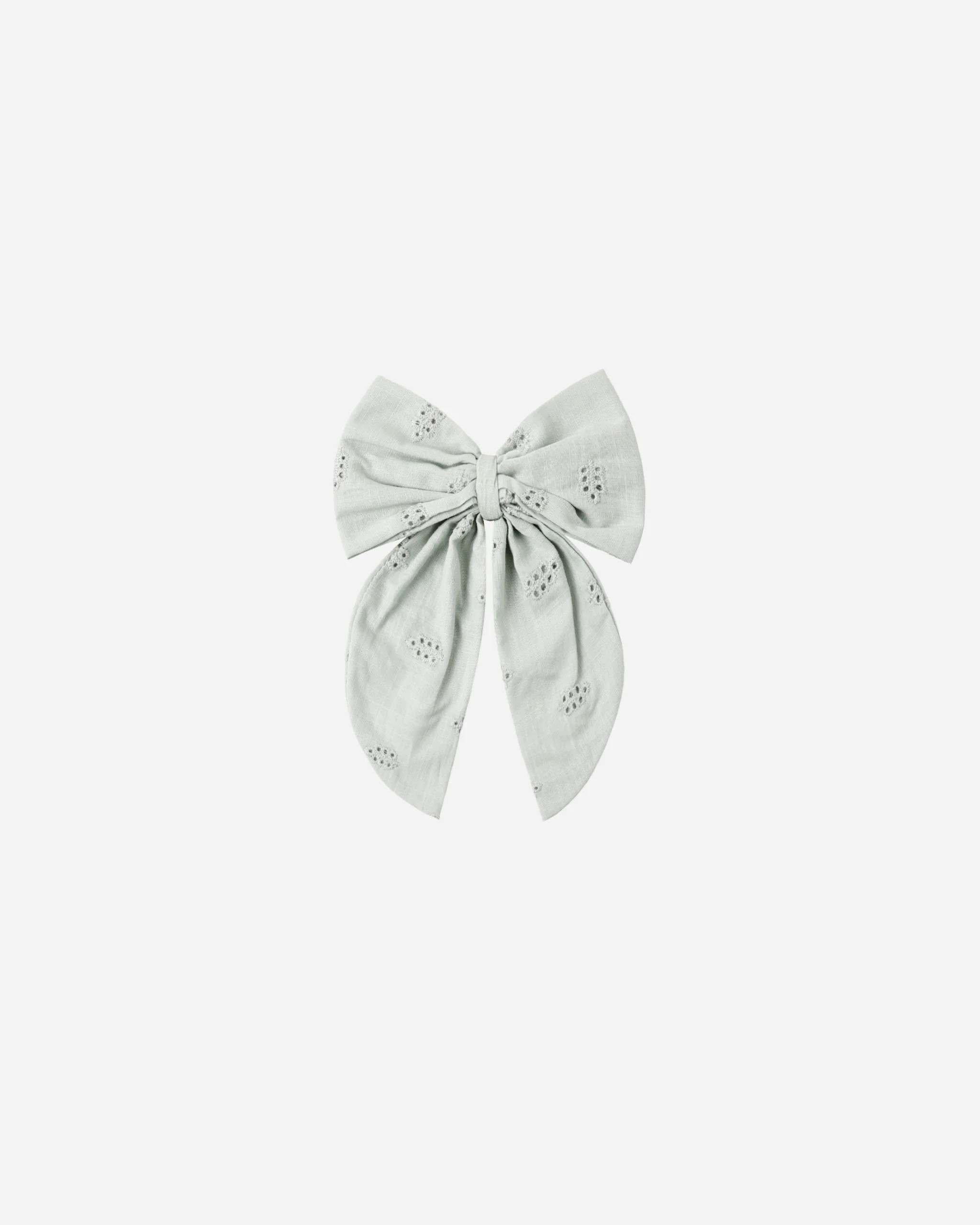 Oversized Bow Seafoam | Rylee + Cru