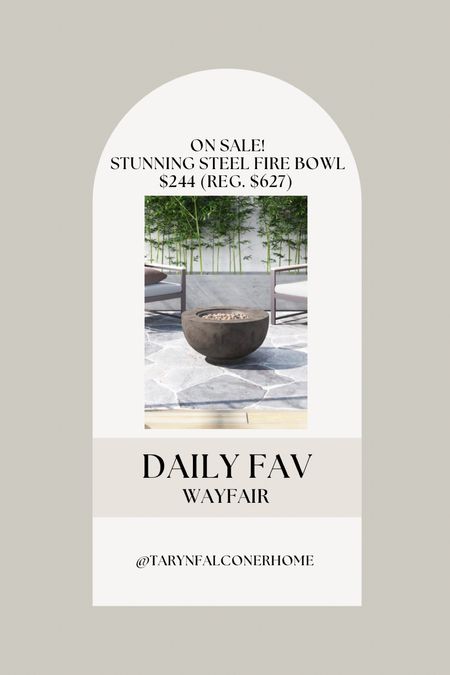 ON SALE! Steel fire bowl $244 (Reg $627)

Patio, fire bowl, outdoor patio, home find, sale, patio decor, fire pit, patio find, seasonal decor

#LTKsalealert #LTKSeasonal #LTKhome