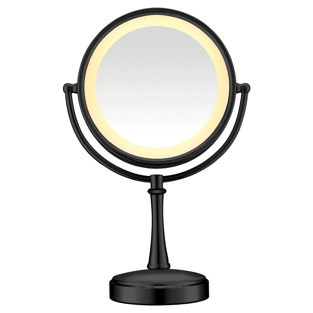 Conair Cosmetic Mirror Matte Finish - Black | Target