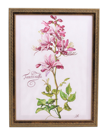 18x24 Fracts Flowers Ornate Braid Gold Framed Wall Art | Marshalls