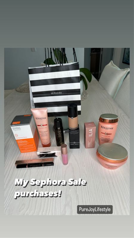 Must-have products I bought at the Sephora sale! Contour, brow, pencil, lip plumper,skin care, face, peels, foundation, texturizing, spray, shampoo, and conditioner.

#LTKsalealert #LTKunder100 #LTKbeauty