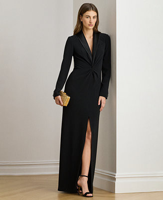 Women's V-Neck Long Dress | Macy's