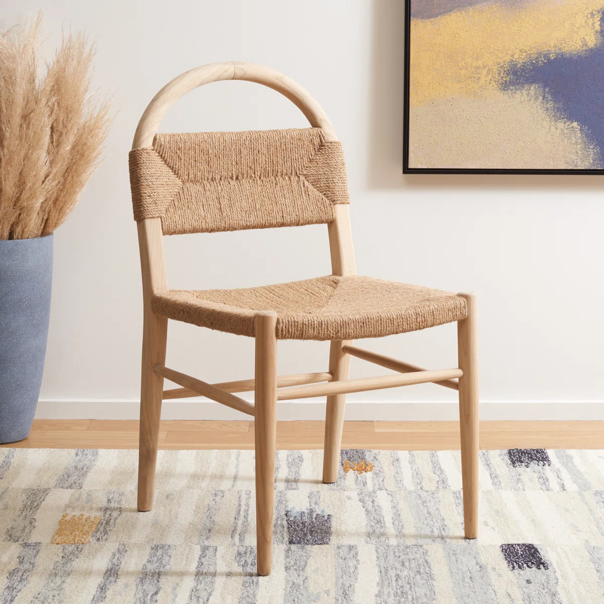 Kashmir 18.11'' H Solid Wood Side Chair | Wayfair North America