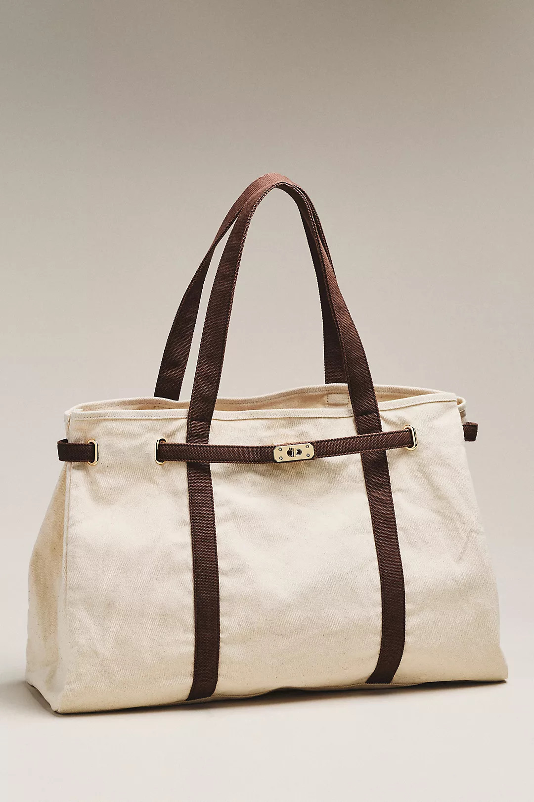 Oversized Canvas Slouchy Tote | Anthropologie (US)