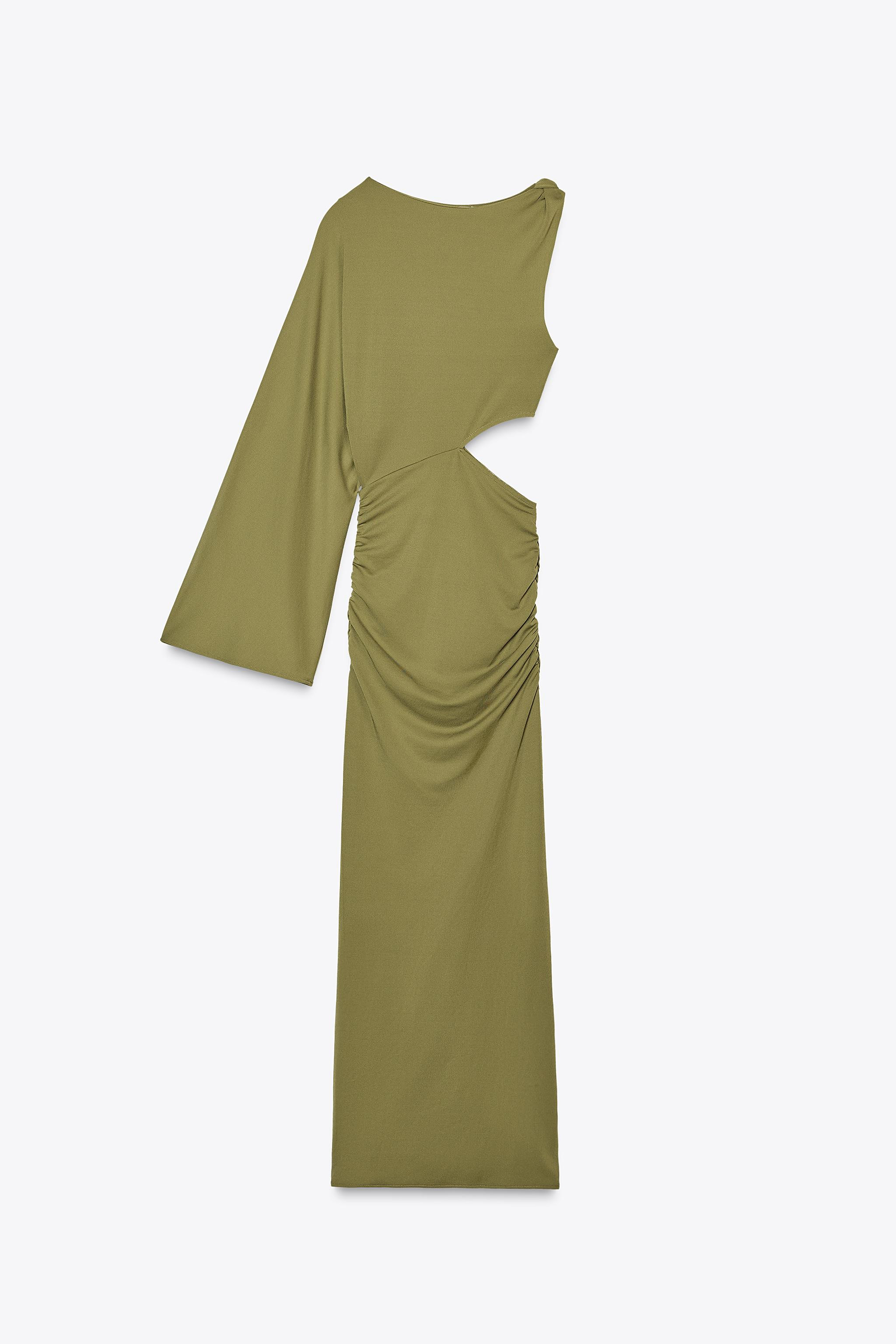 CUT OUT MIDI DRESS | Zara US
