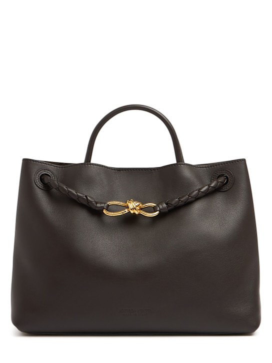 Medium Andiamo leather top handle bag | Luisaviaroma