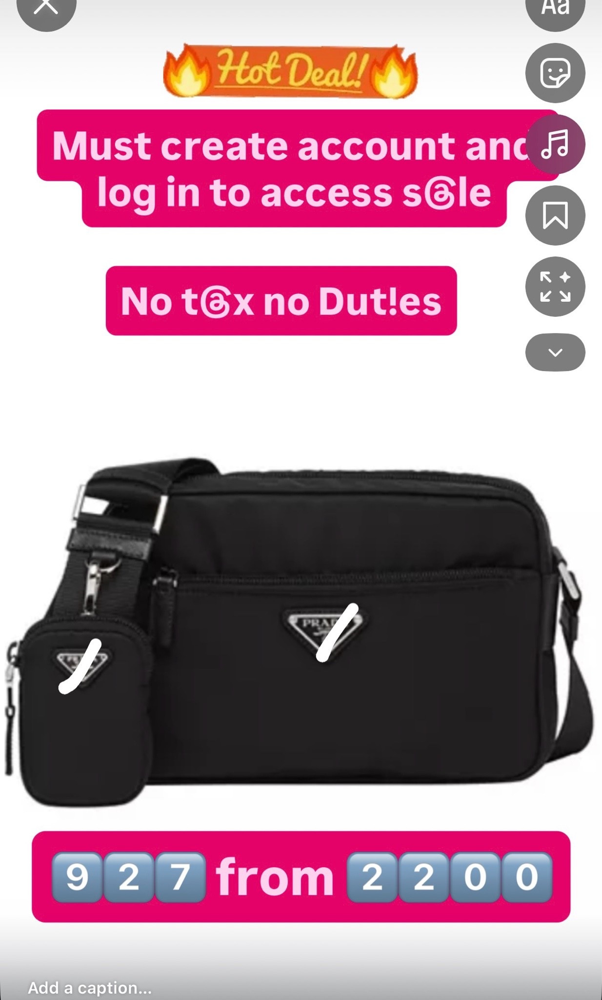 Prada camera bag sale
Must log in and create account to access sale
No tax and no duties

#LTKSaleAlert #LTKootd #LTKSeasonal