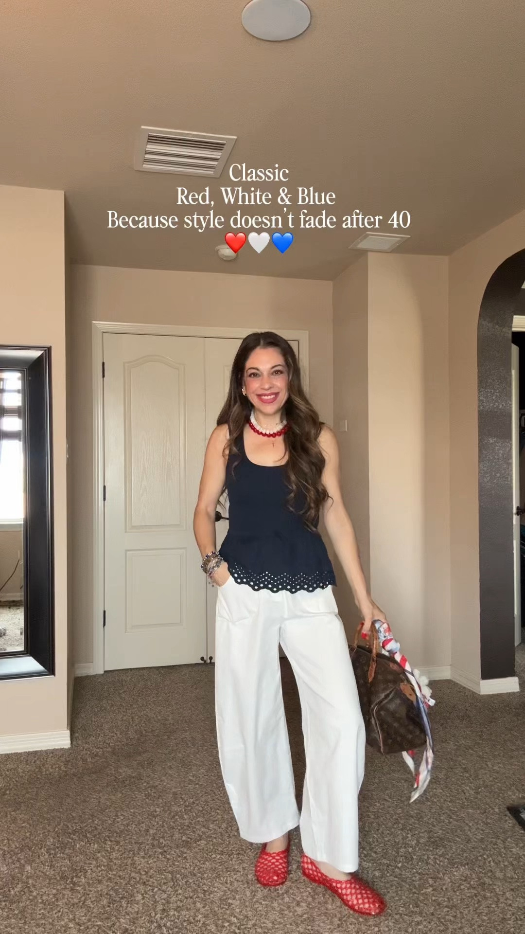 Outfit of the day simple basics a pop of color and accessories make all the difference #creatorsearchinsights #EverydayFashion #chicstyle #casualoutfits #elegantlook
Top & shoes @Walmart
Pants @Amazon Fashion

#LTKootd #LTKOver40