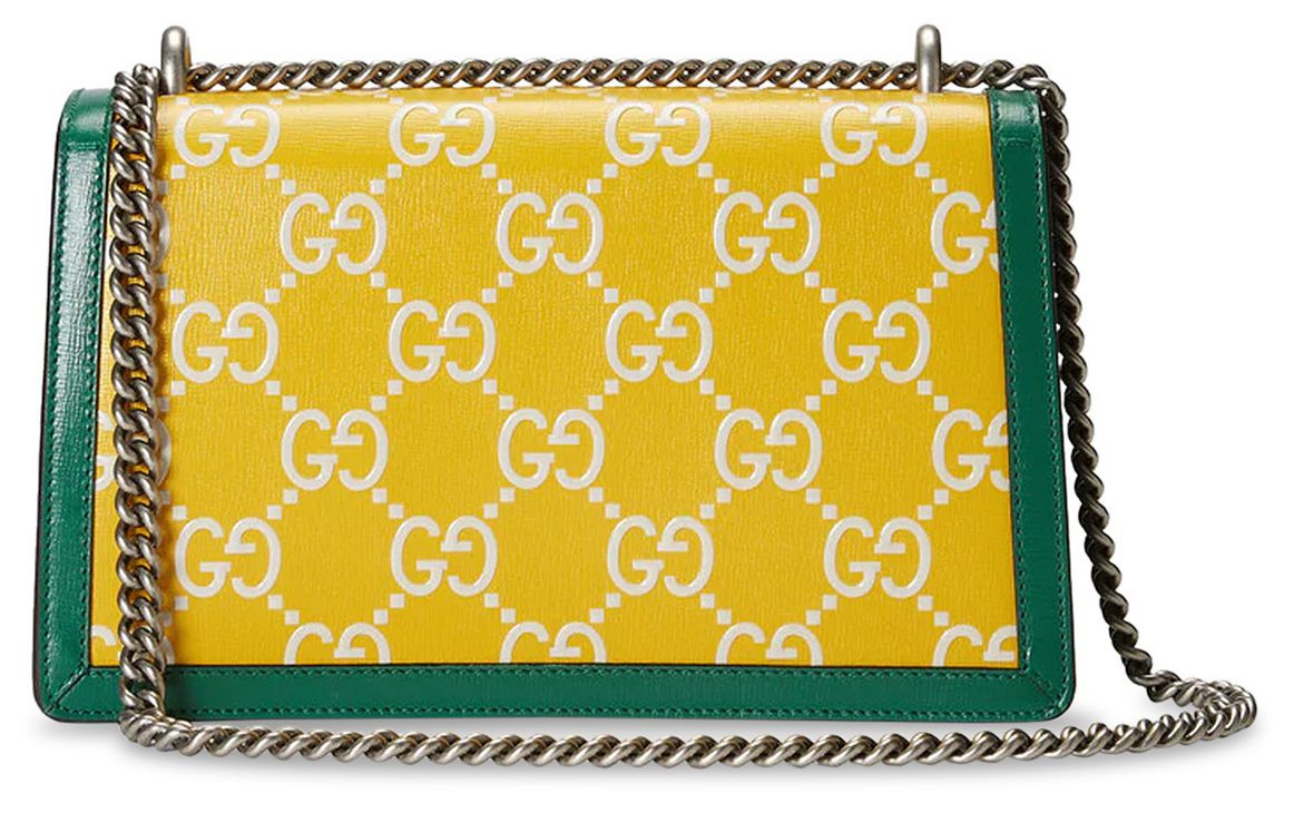 Buy Gucci GG Marmont Super Mini Bag 'Yellow/Green' - 476432 UGMBN 7263 | GOAT | GOAT