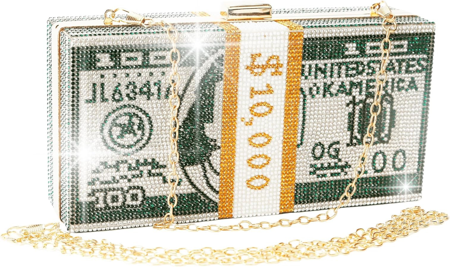 LoveWLC Evening Party Women Money Handbag,Shinning Ladyies Purse Money Shoulder Bag | Amazon (US)