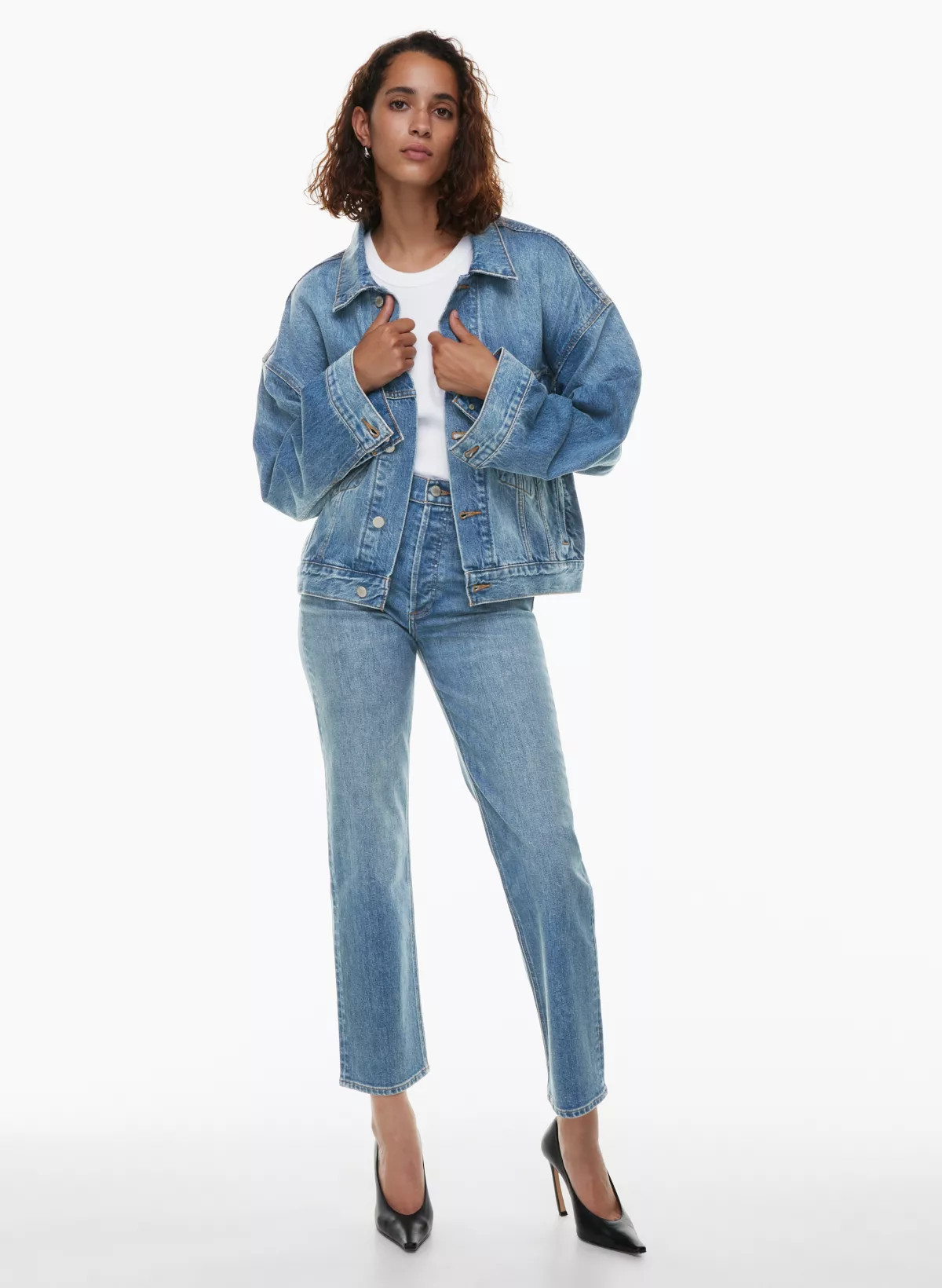 THE ARLO HI-RISE STRAIGHT JEAN | Aritzia