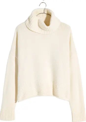 Madewell Sadler Turtleneck Sweater | Nordstrom | Nordstrom