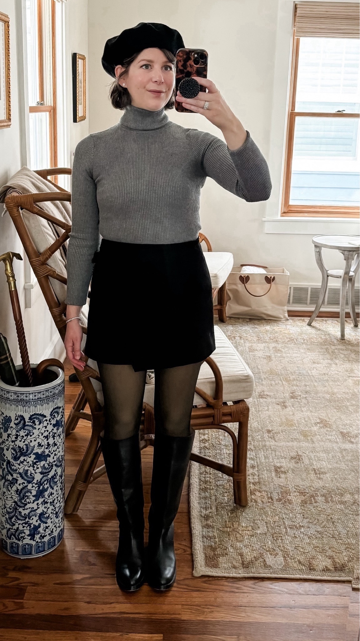 OOTD // January 7, 2024 - a winter groufit.🩶 I made it out of the house today wearing fleece lined tights. Still can’t hear in my right ear from the double ear infection but feeling a little less awful.


#LTKover40 #LTKitbag #LTKstyletip