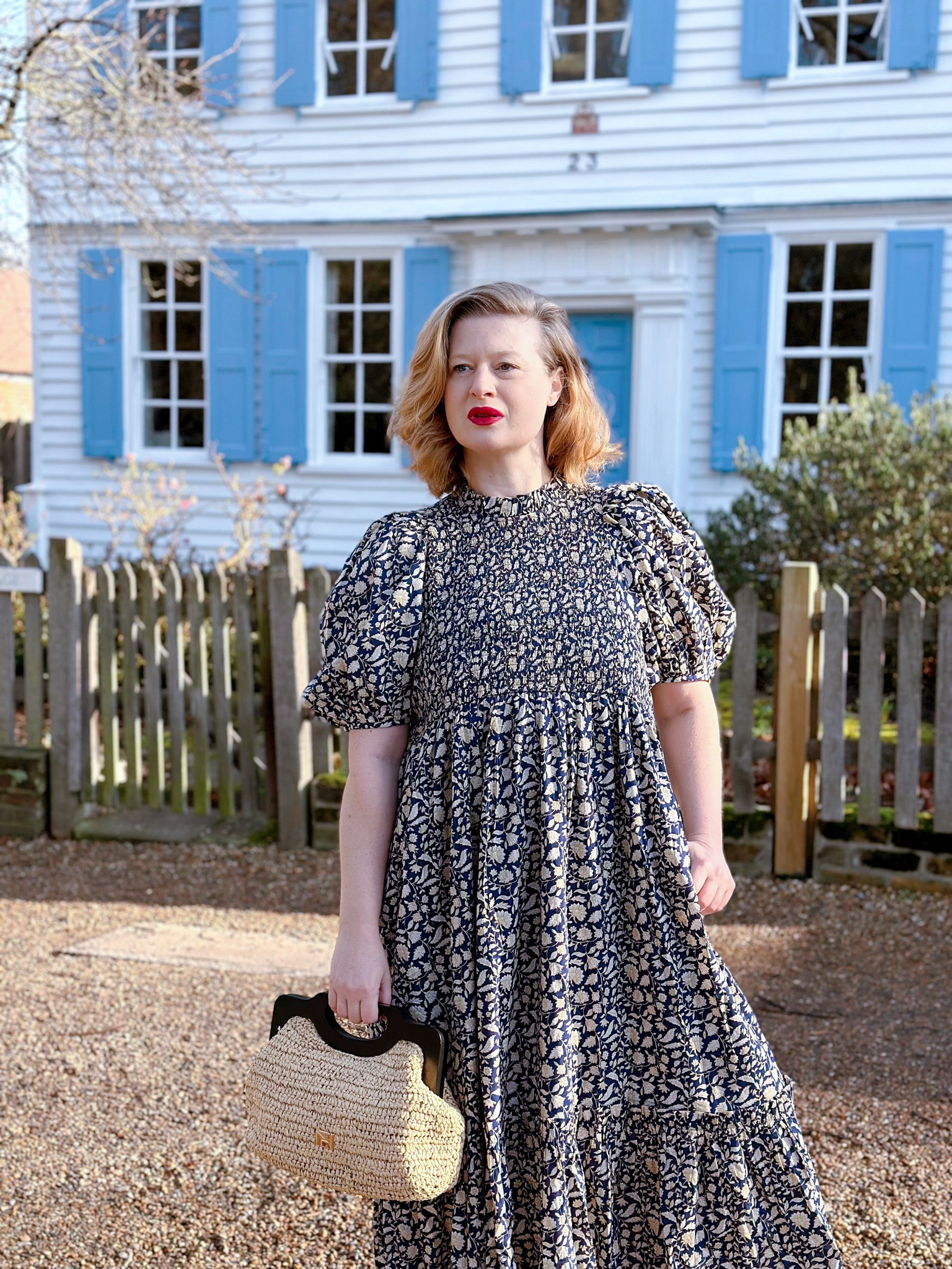 A dream dress in front of my dream house! 

#LTKmidsize #LTKFashionMonth #LTKspring