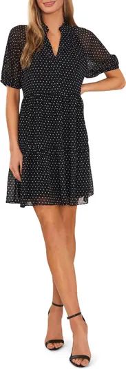 CeCe Polka Dot Babydoll Dress | Nordstrom | Nordstrom