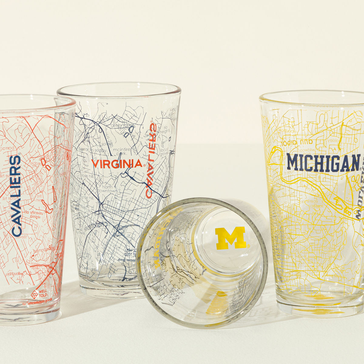 Your College Town Pint Glass - Set of 2 | UncommonGoods