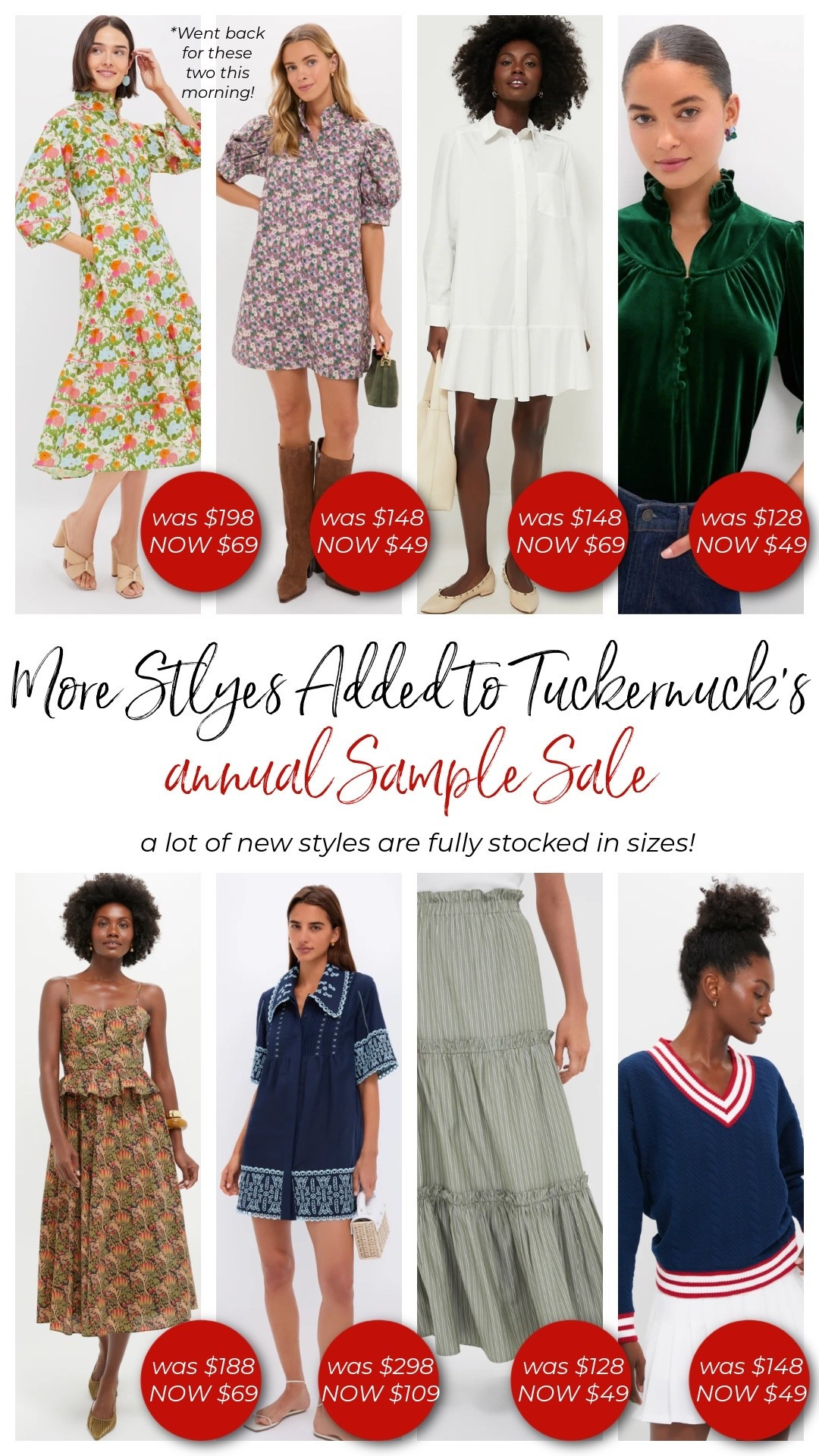 When Tuckernuck released new styles today for their annual sample sale, I went back and grabbed a few more things! So many incredible deals and sizes still available! Quality is ELITE. I wear a Tuckernuck dress to church almost every week.


#LTKOver40 #LTKWorkwear #LTKSaleAlert