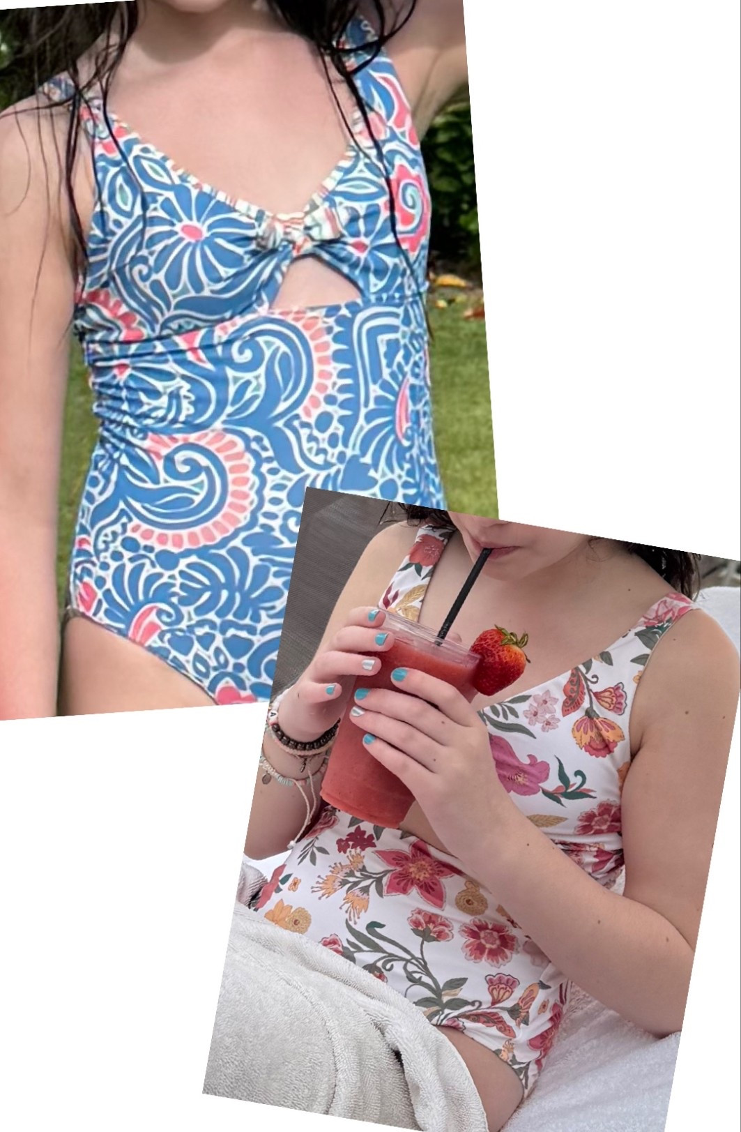Bad pics but really great swimsuits we brought on vacation. Roxy and Oneill. Wearing size 12. 


Tween. Swim. Sale  

#LTKSwim #LTKSaleAlert #LTKKids