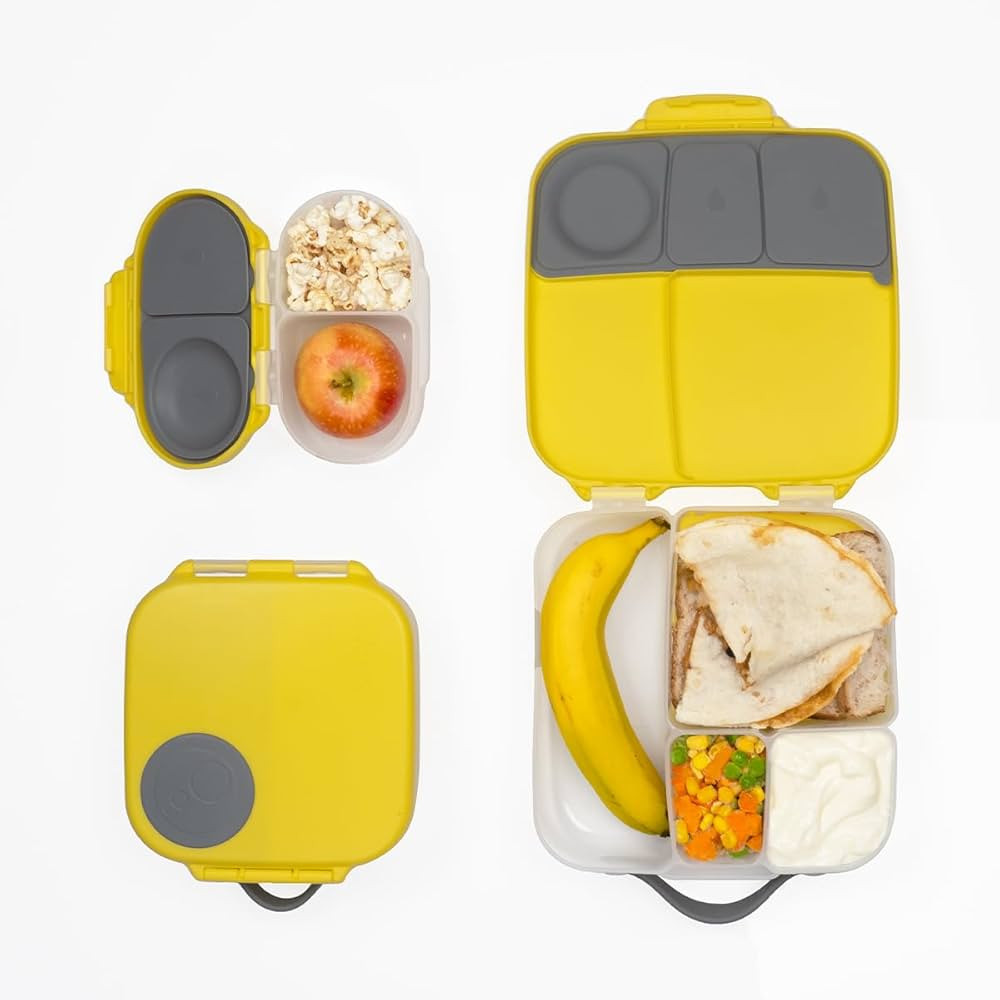 b.box Kids Lunch & Snack Containers. 3-Pack Set Includes Matching Oversized Bento Lunch Box, Mini... | Amazon (US)