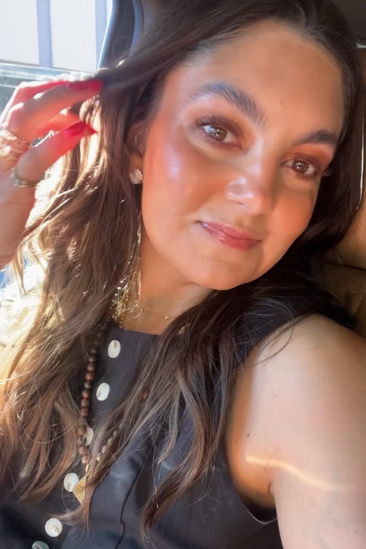 Get ready with me. Face of the day