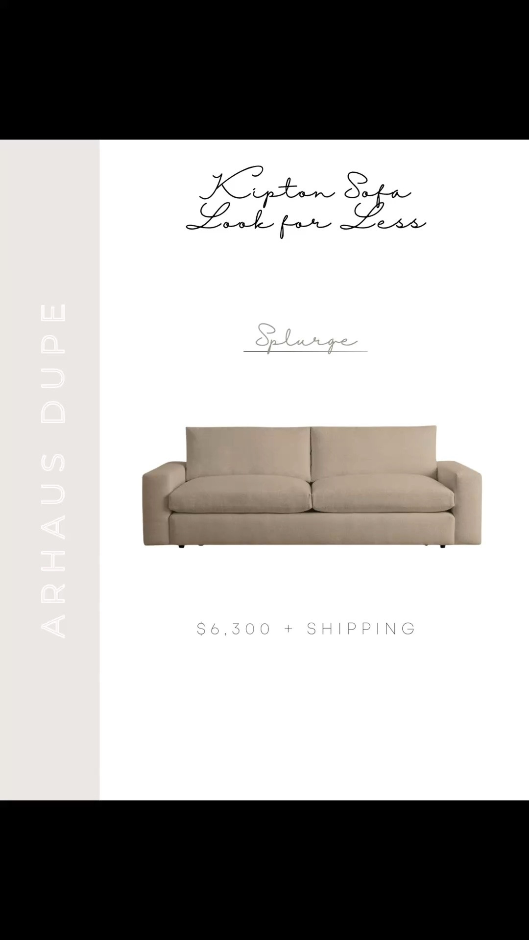If you love the look of Arhaus but not the price tag, these are the best look-for-less options I’ve found. Rounding up my favorite lookalikes for the Leighton Dining Table, Kipton Sofa, Finnley Sideboard, and Jagger Stools — same beautiful, elevated styles, way more budget friendly 🤍 Linking all of my favorites here so you can easily compare and find the perfect piece for your space.

#LTKSaleAlert #LTKHome