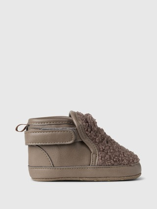 Baby Sherpa Bear Booties | Gap (US)