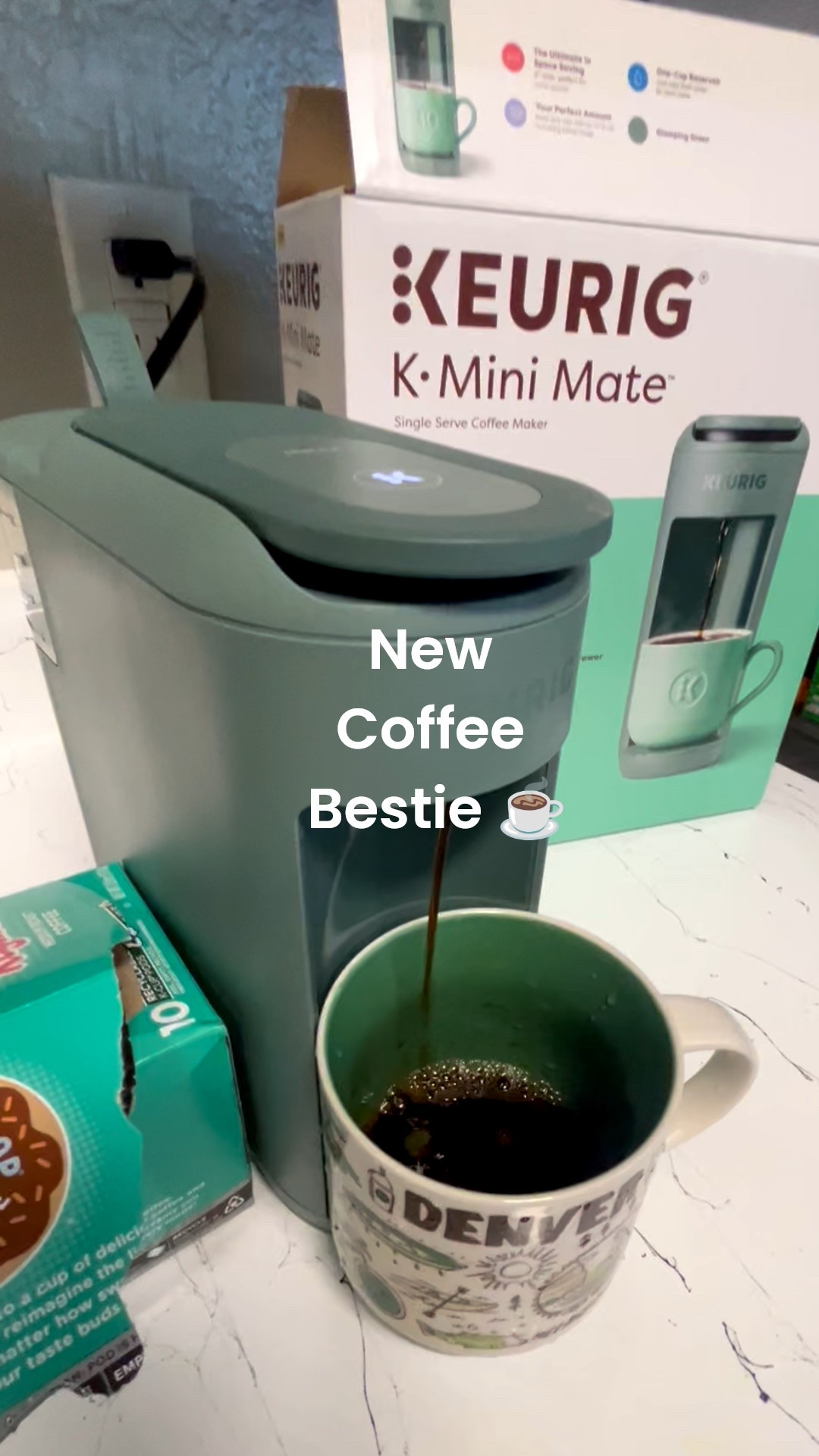 This K•Mini Mate is my new coffee bestie! I love how compact and cute it is 🤩 Perfect for storing or keeping on the counter being only 4in wide 💫 It would make the perfect gift this Holiday Season 🎁

#LTKHoliday #LTKGiftGuide #LTKHome