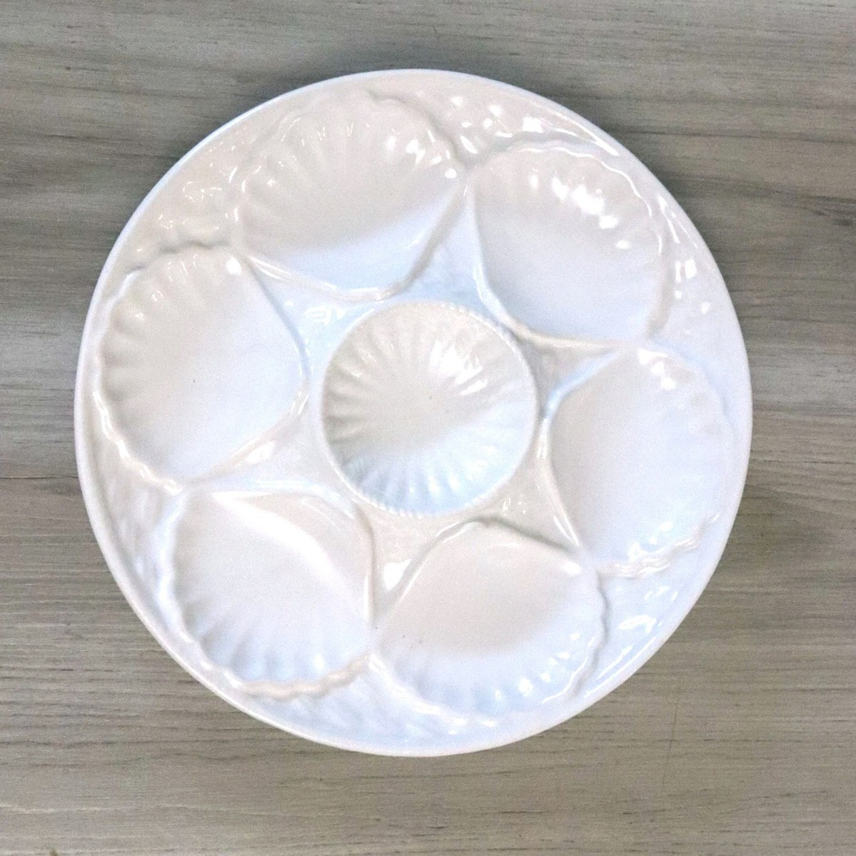 Vintage California Pottery Oyster Plate MCM | eBay US
