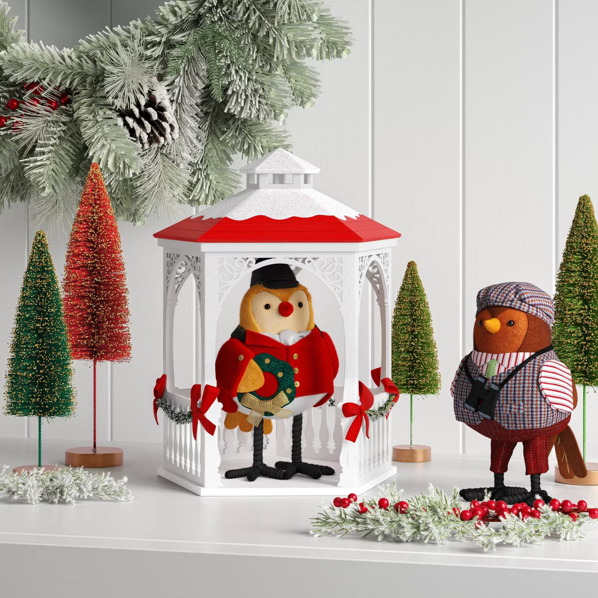 Christmas Featherly Friends Gazebo Decor - Wondershop™ | Target