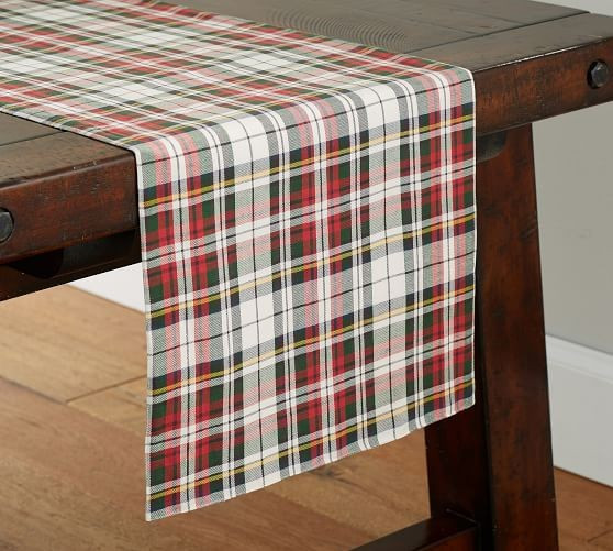 Denver Plaid Table Runner | Pottery Barn (US)