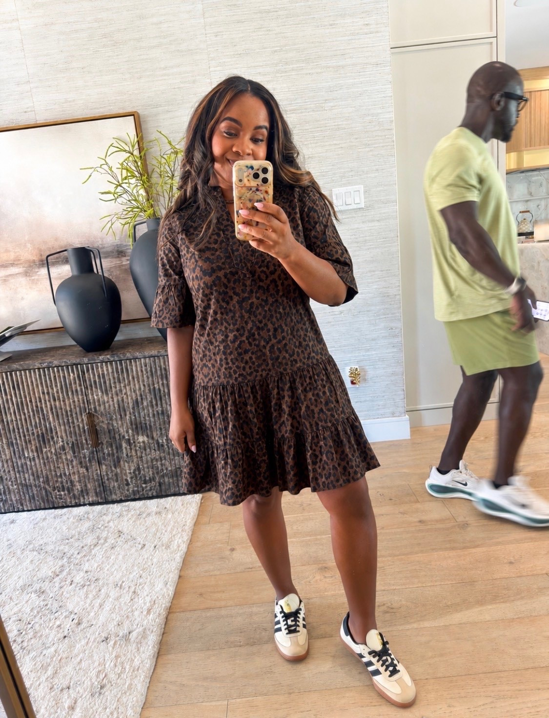 The cutest leopard dress under $25!

#LTKMidsize #LTKSeasonal