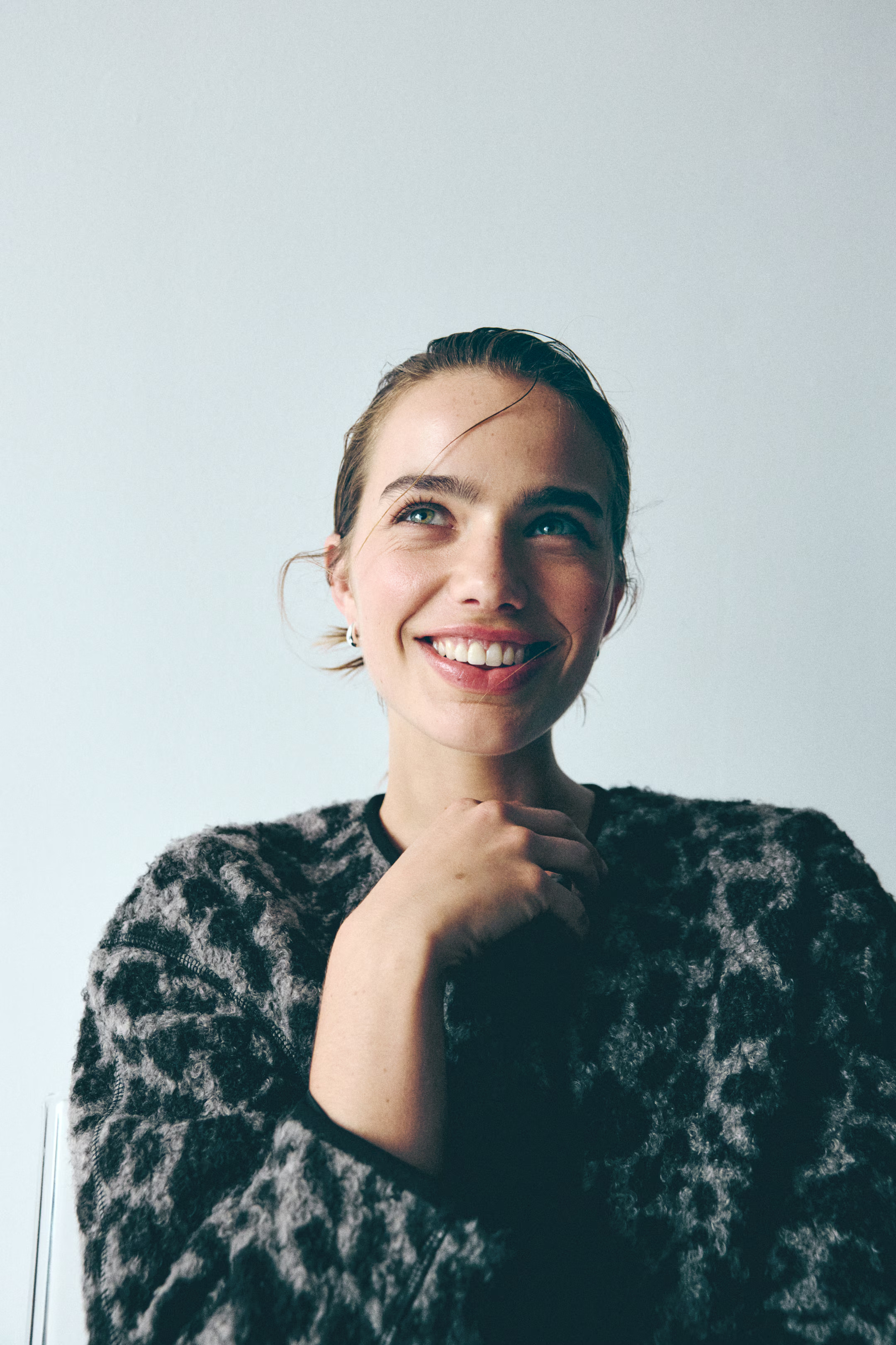 Giacca in pelliccia di pile fantasia - Grigio/leopardato - DONNA | H&M IT | H&M (FR, IT, ES, PT, BE)