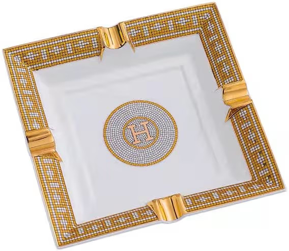 Cigar Ashtray for Indoor or Outdoor Use, Desktop Smoking Ash Tray for Home Office Decoration | Amazon (US)