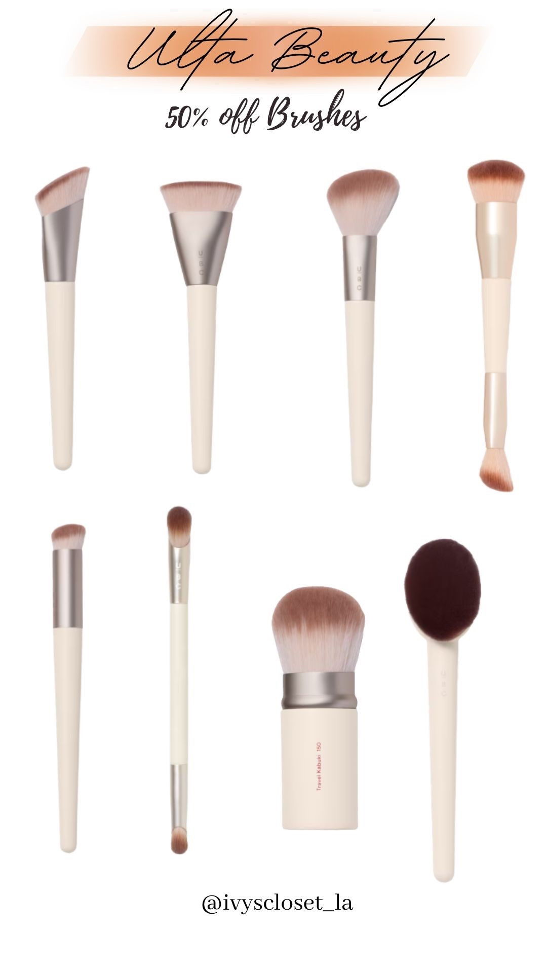 50% off beauty brushes fro
 ulta 

#LTKSpringSale #LTKBeauty #LTKSaleAlert