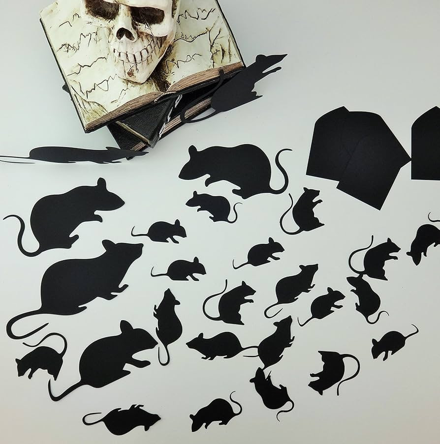 Confetti Designer Halloween Rats and Rat Hole for Spooky Halloween | Amazon (US)