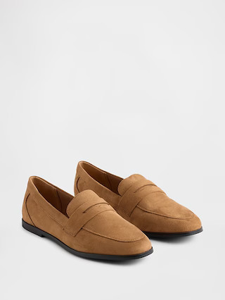 Vegan Suede Loafers | Gap (US)