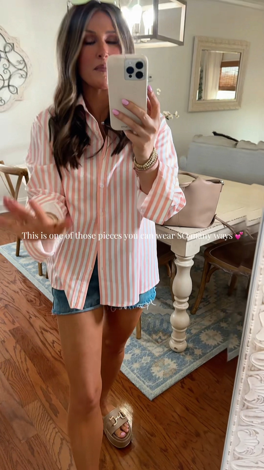 vacation outfits beach

The oversized button down every mom needs this summer 💕

This is one of those pieces you can wear SO many ways 💕

Throw it on as a beach cover-up, style it with denim, or layer it over a tank for the easiest everyday outfit

Lightweight, oversized, and that effortless “put together without trying” look


oversized button down shirt women
casual summer outfits women
beach cover up outfit


#momstyle #preppystyle #tiktokshopspringglowup #beachcoverup  
#creatorsearchinsights @Cicy Bell shop 

#LTKTravel #LTKootd #LTKSwim