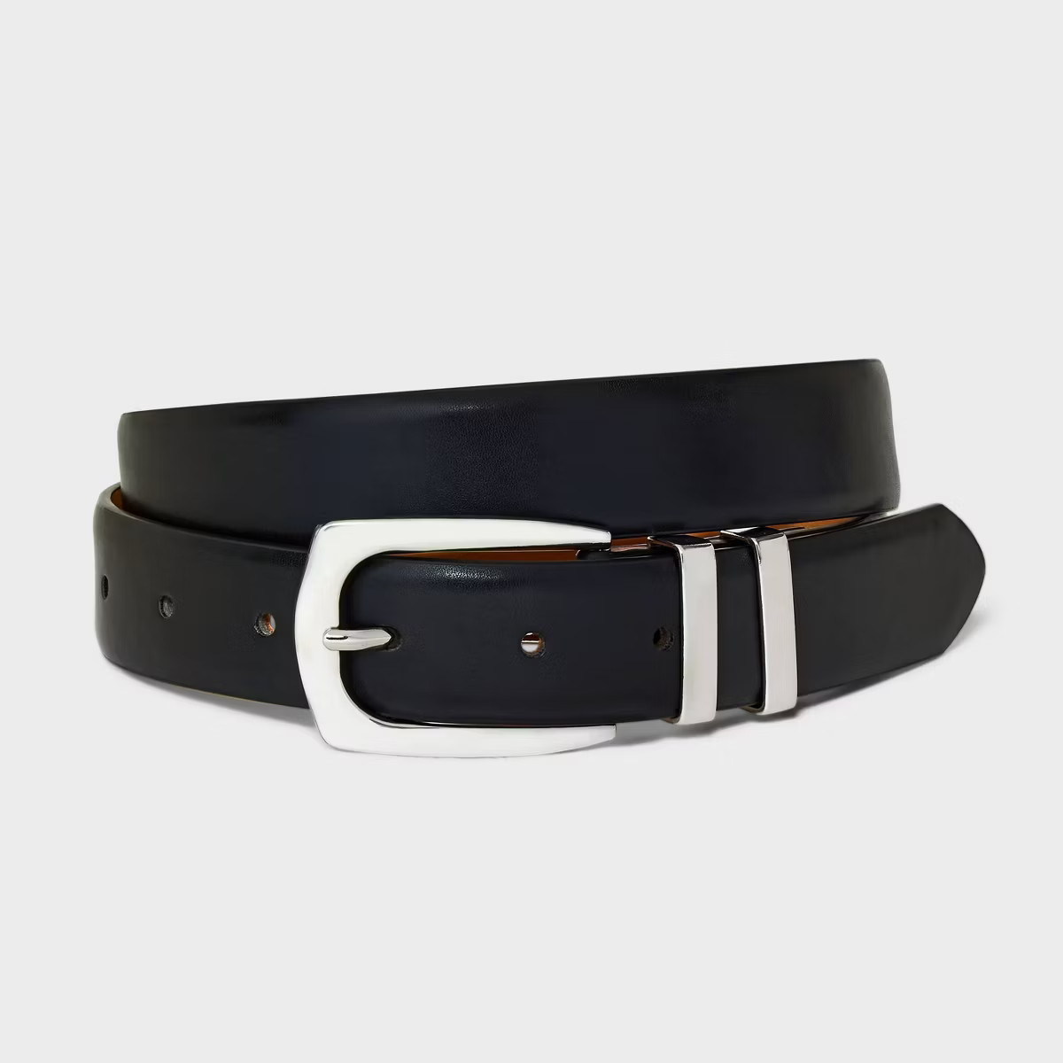 Women's Double Keeper Belt - A New Day™ Black | Target