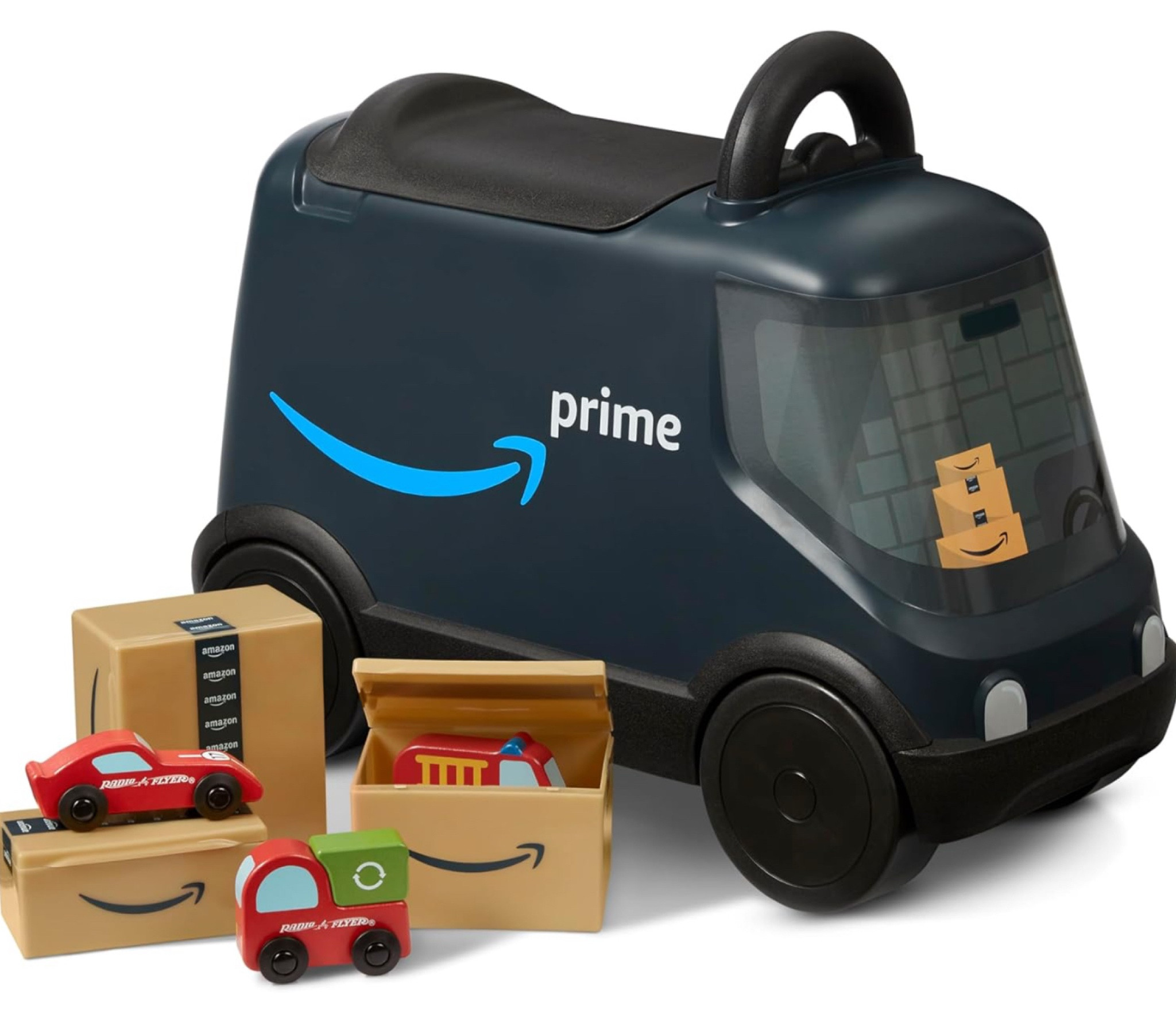 Amazon Delivery Van Ride On Toy for Kids, Blue Toddler Ride on Toy for Ages 2+, Amazon Exclusive

#LTKKids #LTKGiftGuide