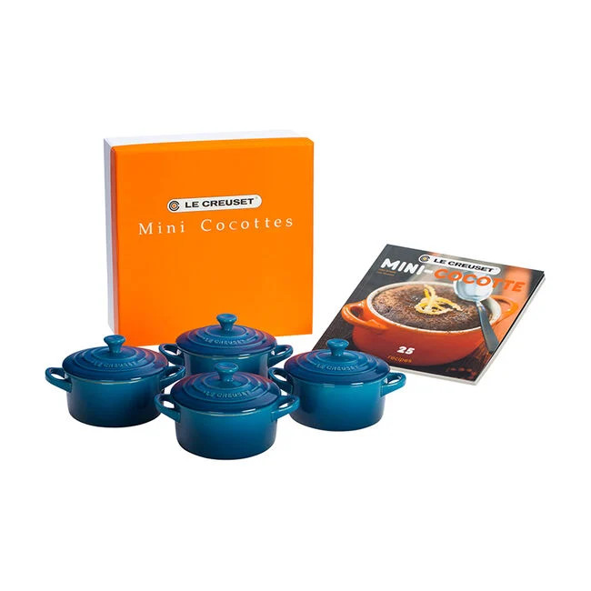 Mini Cocottes Set with Cookbook | Le Creuset