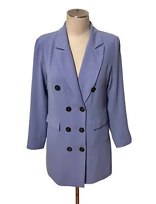 Lovers &amp; Friends Diana Periwinkle Blazer Dress Missing Belt Women’s Sz S  | eBay | eBay US