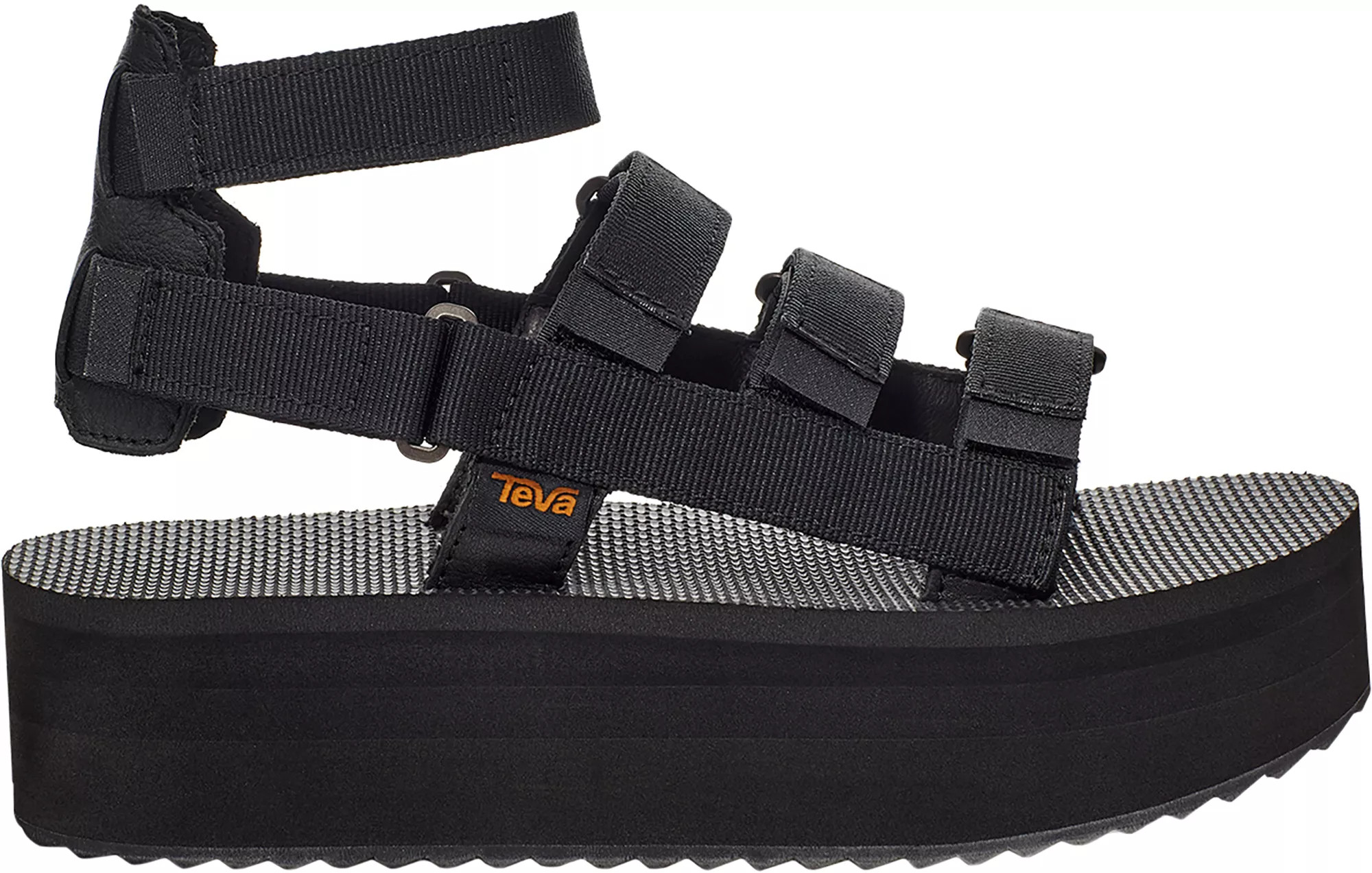 Teva Women's Flatform Mevia Sandals, Size 10, Black | DICK'S Sporting Goods