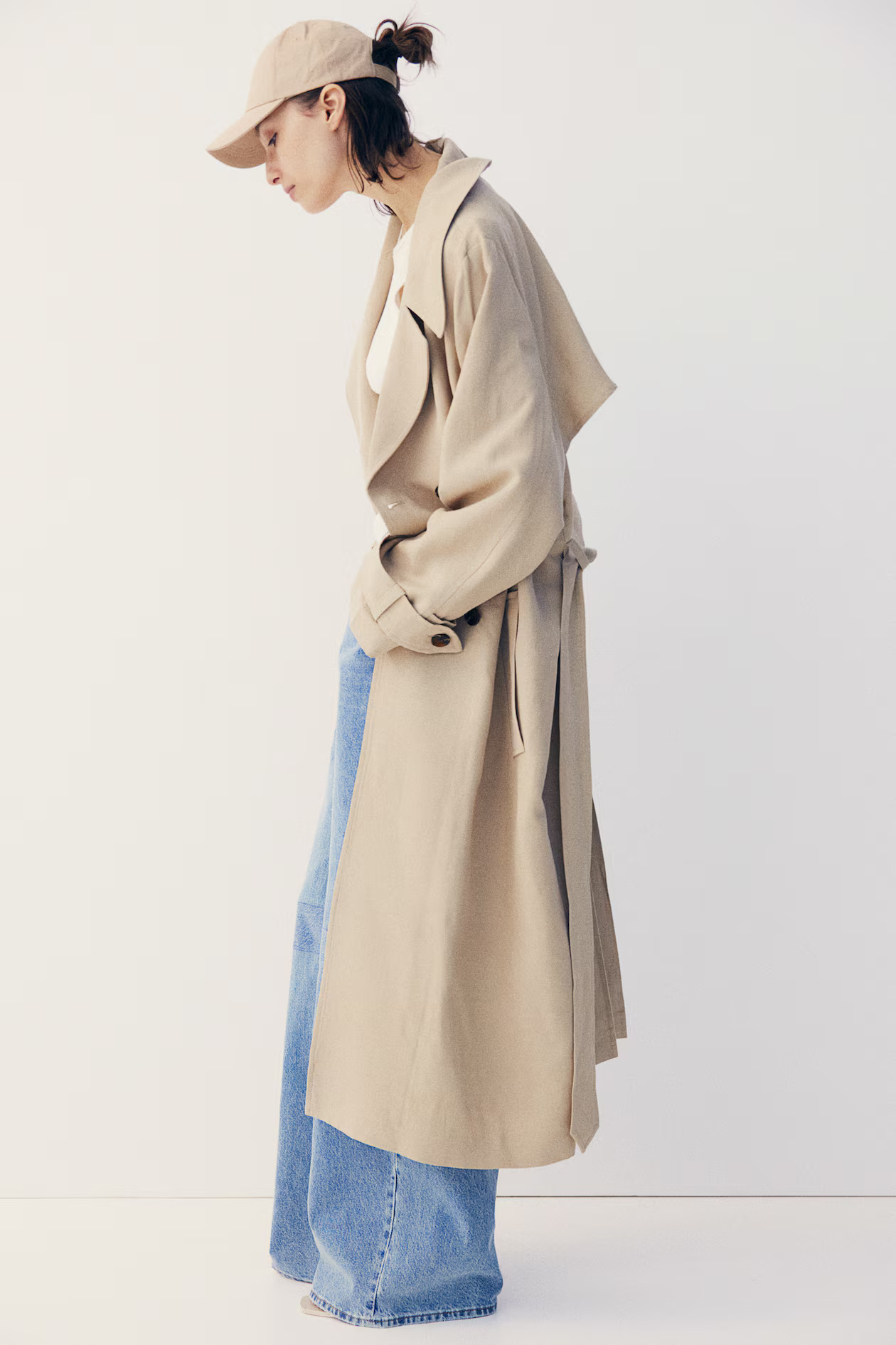 Trenchcoat aus Leinenmix | H&M (DE, AT, CH, NL, FI)