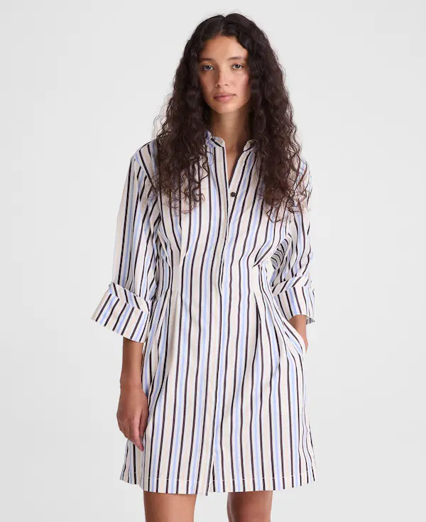 Tucked Mini Shirtdress | Madewell